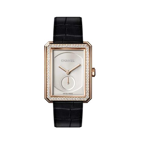 chanel gold boyfriend watch womens small|chanel boy friend watch.